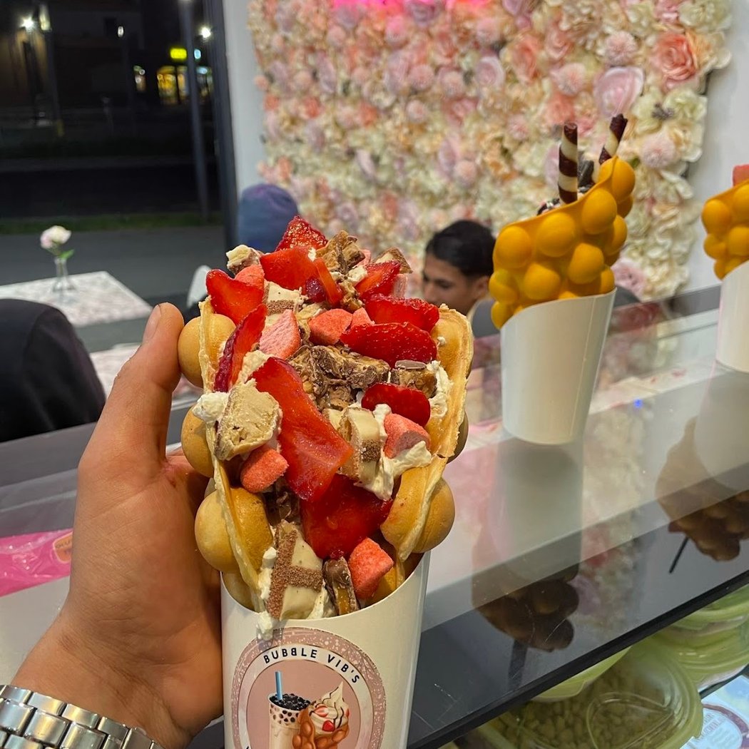 Bubble Tea et waffle sucré salé 3