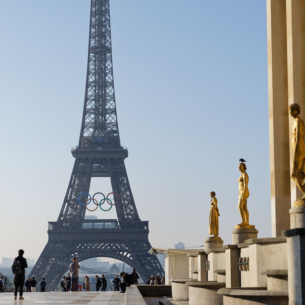Projection des anneaux olympiques 2