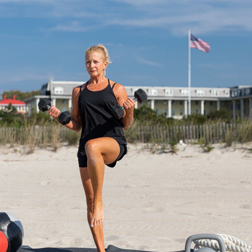 Beach Bootcamp with Donna Valentine 2