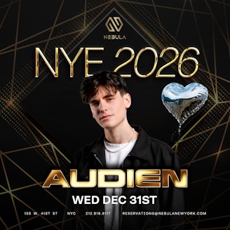 NYE 2026 with Audien 1