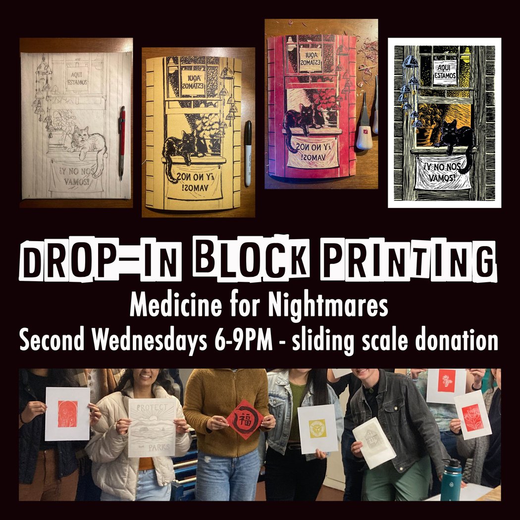 Drop In Block Printing Workshop with Fernando Marti 1