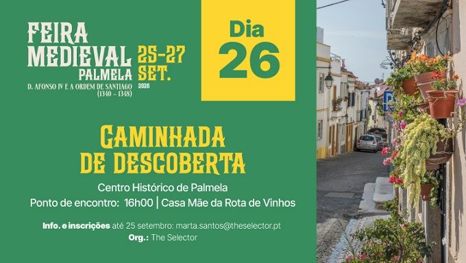 Caminhada dá a conhecer Centro Histórico de Palmela durante a Feira Medieval 1