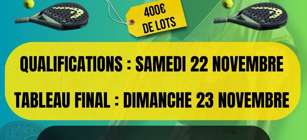 Tournoi PADEL: P500 Hommes 1