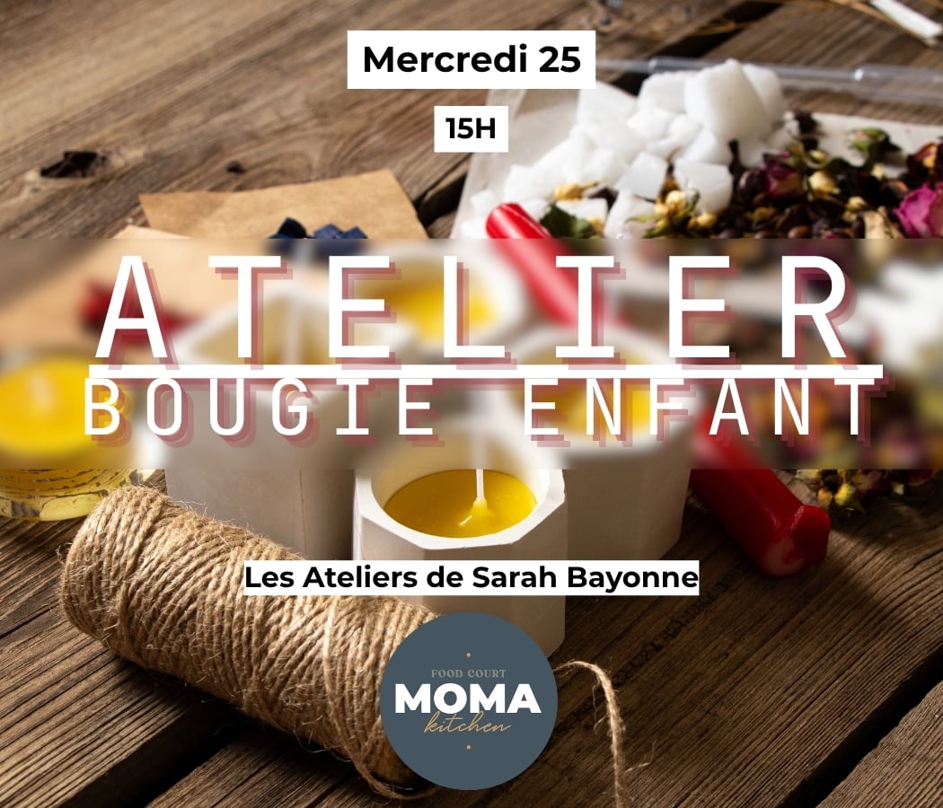 Atelier fabrication de bougies végétales pour enfants 1