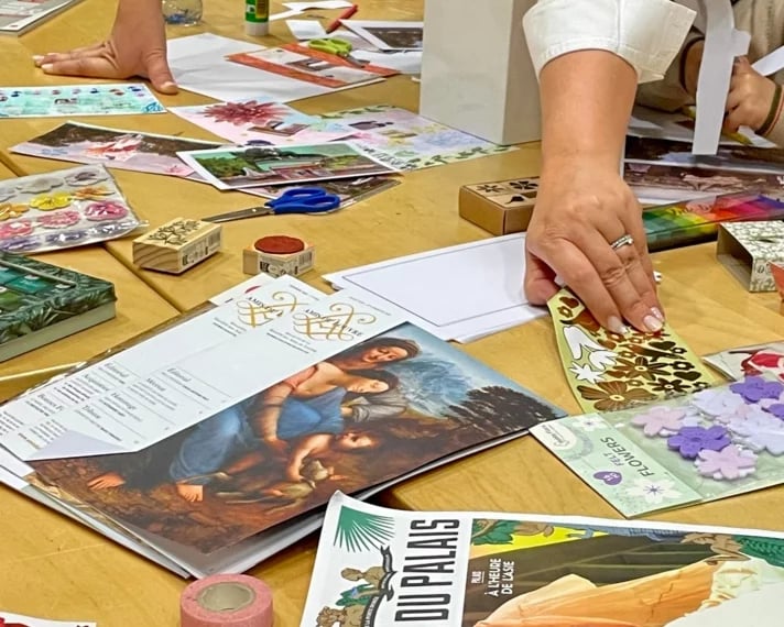 Visite-atelier « Un panorama de carte postale » 2