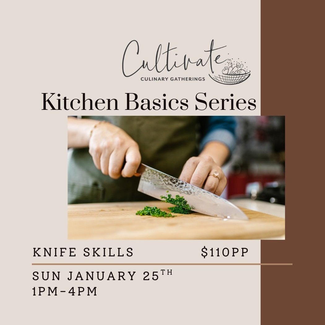 Knife Skills Cooking Class 1