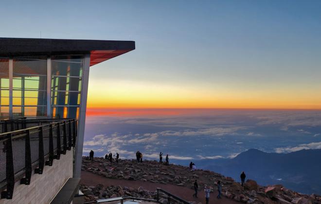 Sunset Viewing on Pikes Peak 1
