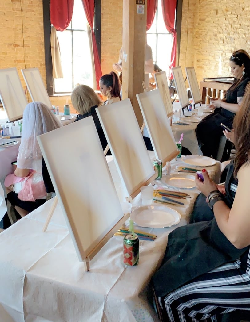 Booze N’ Brush Sip and Paint Parties NYC 2
