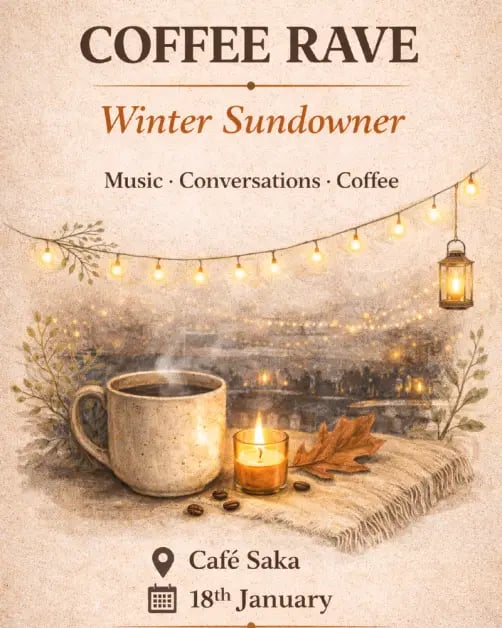 Coffee Rave — Winter Sundowner 1
