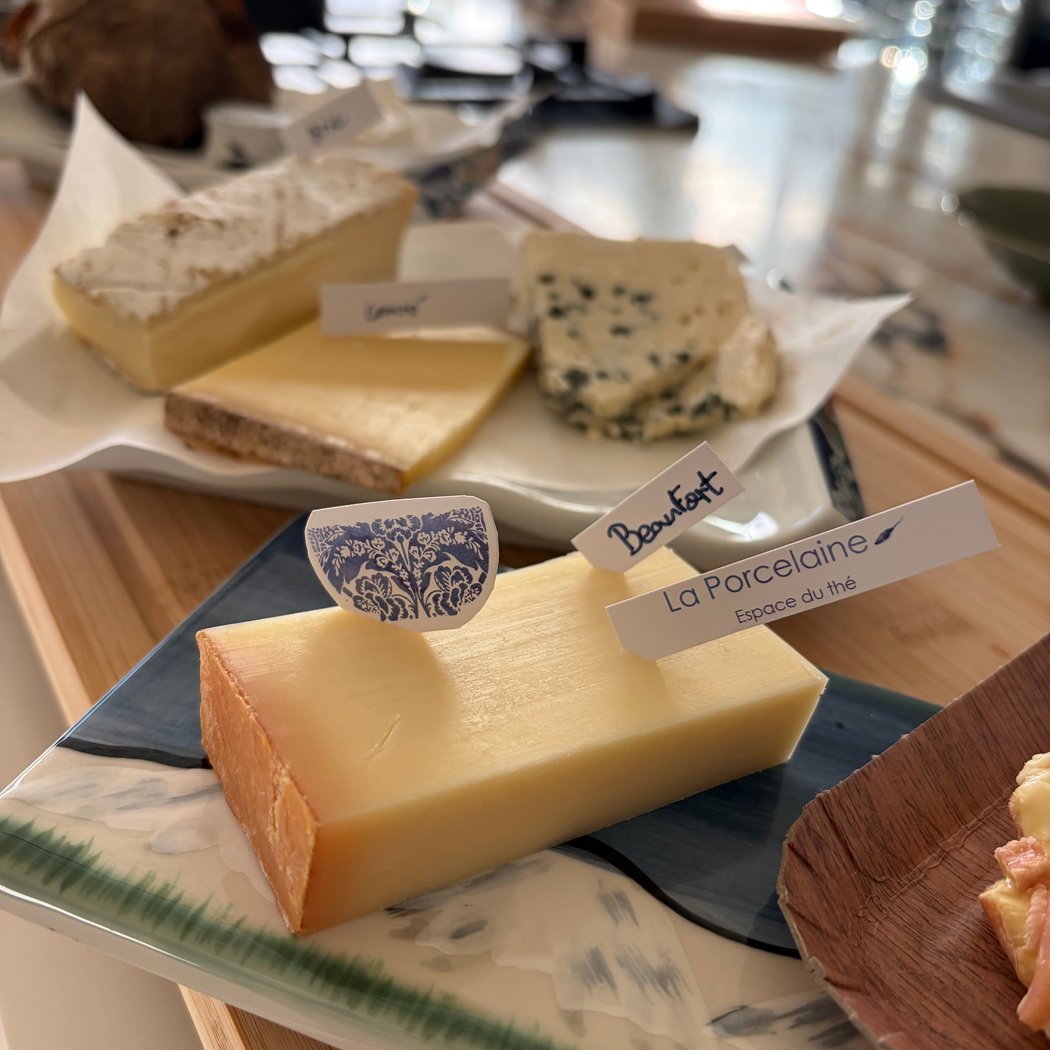 La Dégustation du Thé et Fromage 1