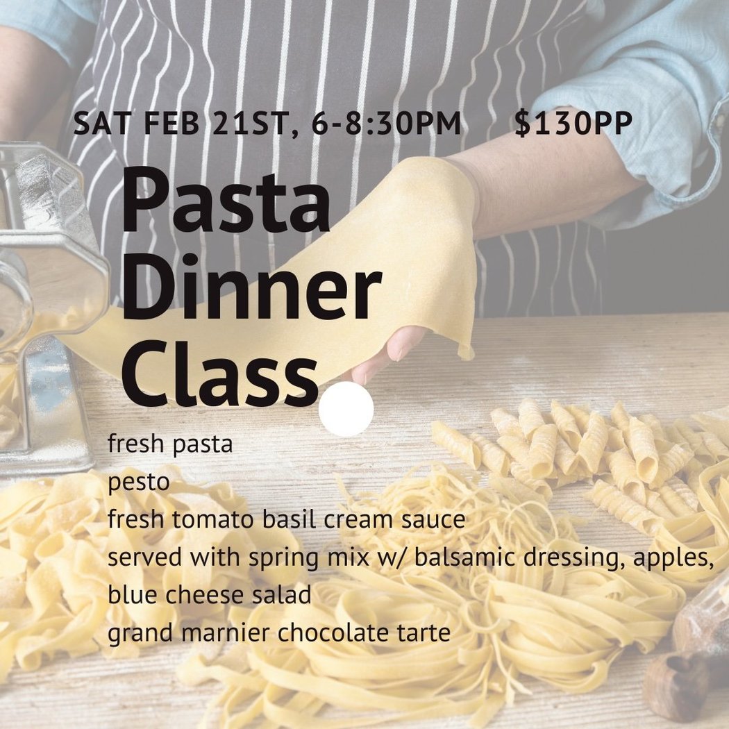 Hands-On Fresh Pasta Making Class 1
