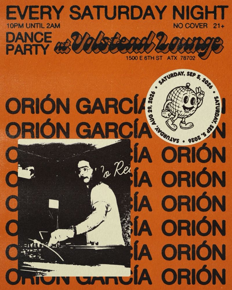 Dance party with DJ Orión García