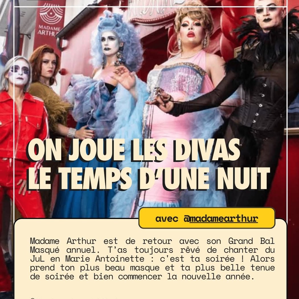 Nouvel an chez Madame Arthur 1