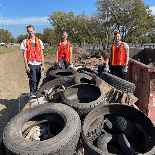 Greenspace Dallas Weekly Trinity River Cleanup 2