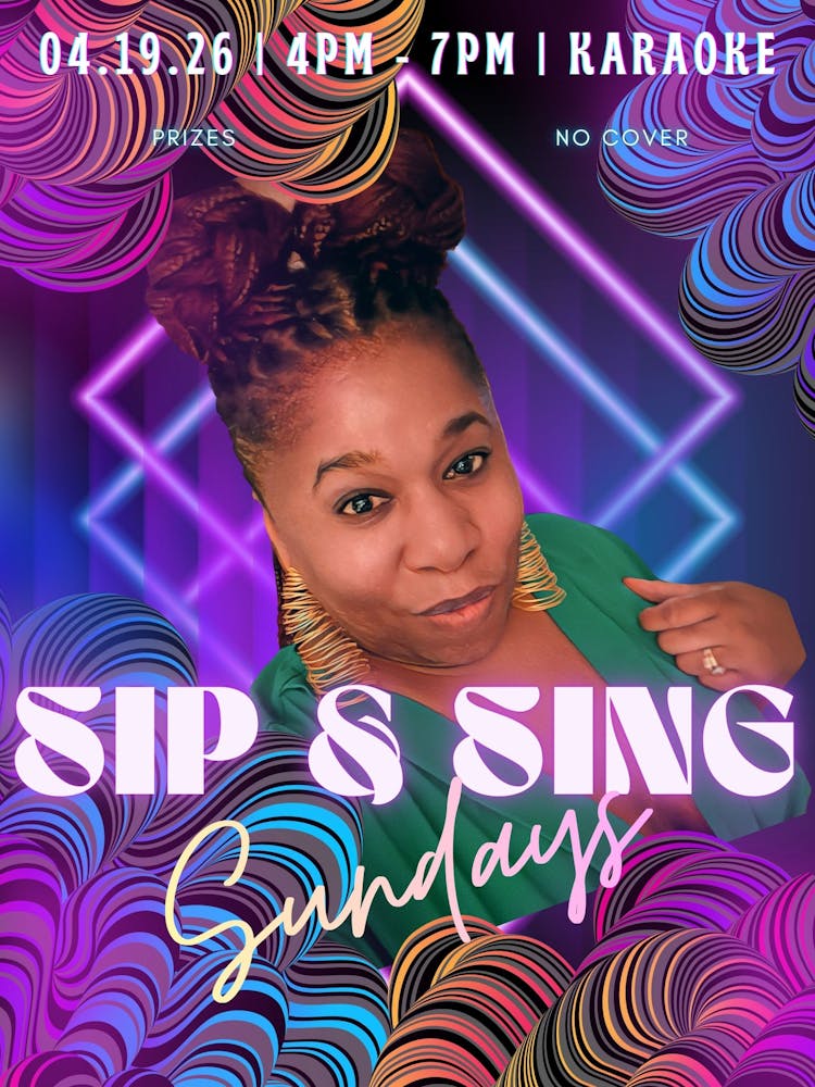 SUNDAY SIP & SING KARAOKE hosted by Nicole 1