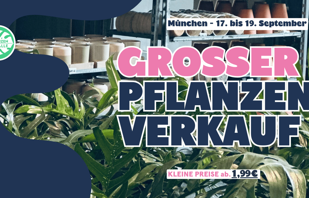 Großer Pflanzenverkauf