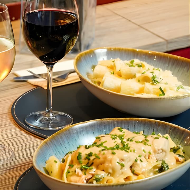 Paris Theo Boat Seine River Italian Trattoria Style Dinner Cruise