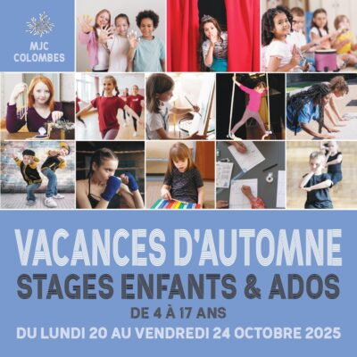 Stages enfants/ados – Vacances de la Toussaint 1