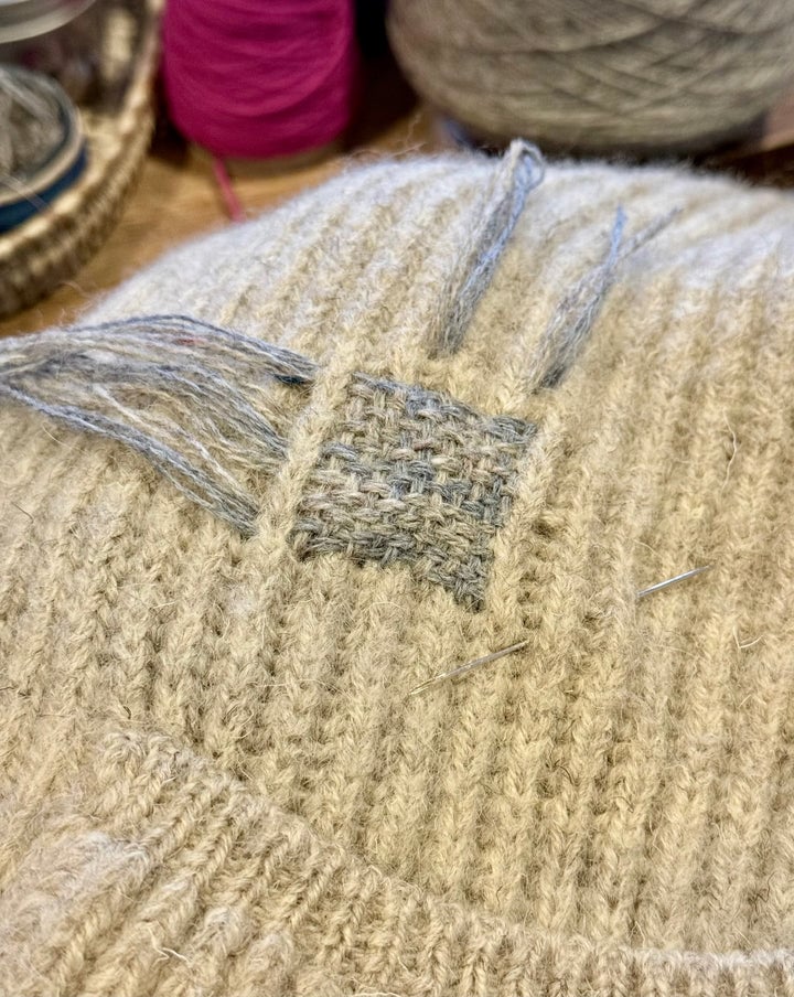 Very Visible Mending for Knitwear 1