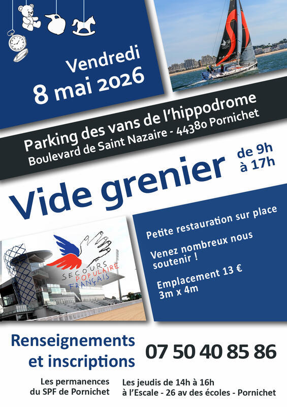 Vide grenier du secours populaire de pornichet 1