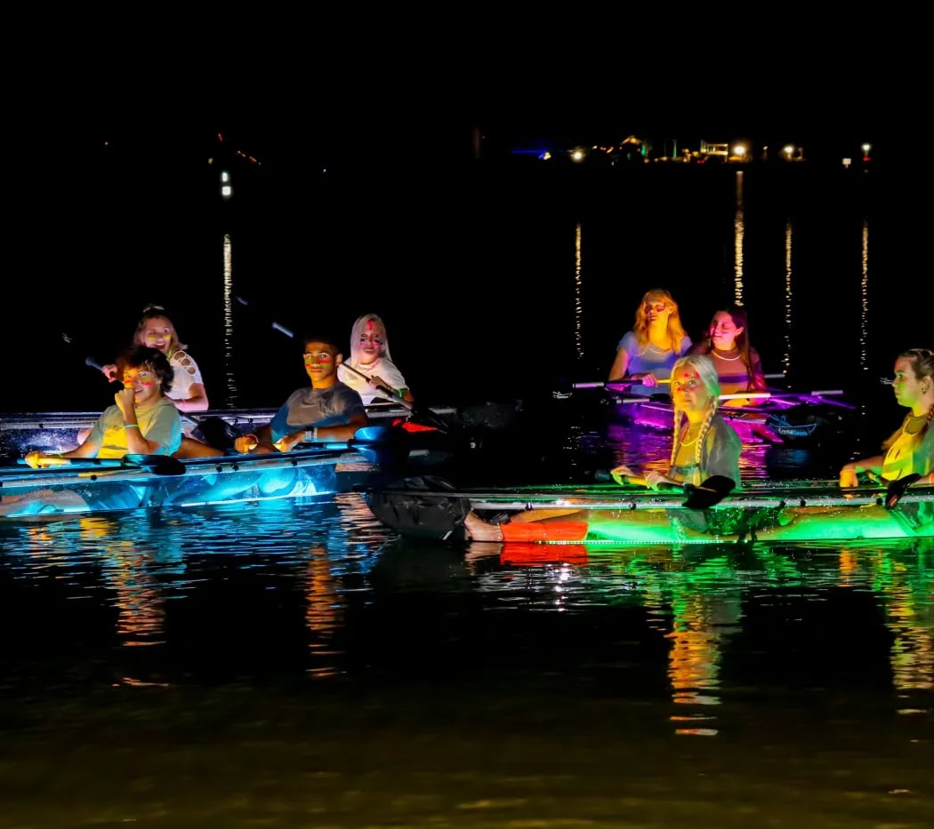 Glow Paddle LED Kayak & Paddleboard Tour 3