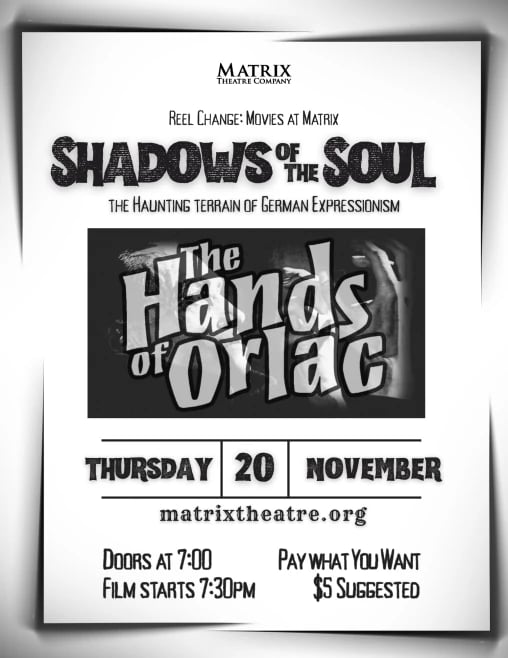 Reel Change: The Hands of Orlac 1