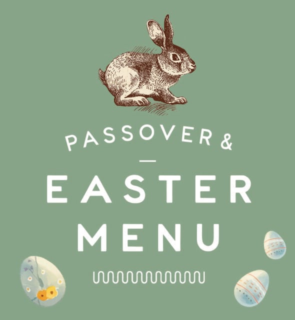 Easter and Passover Menu 1