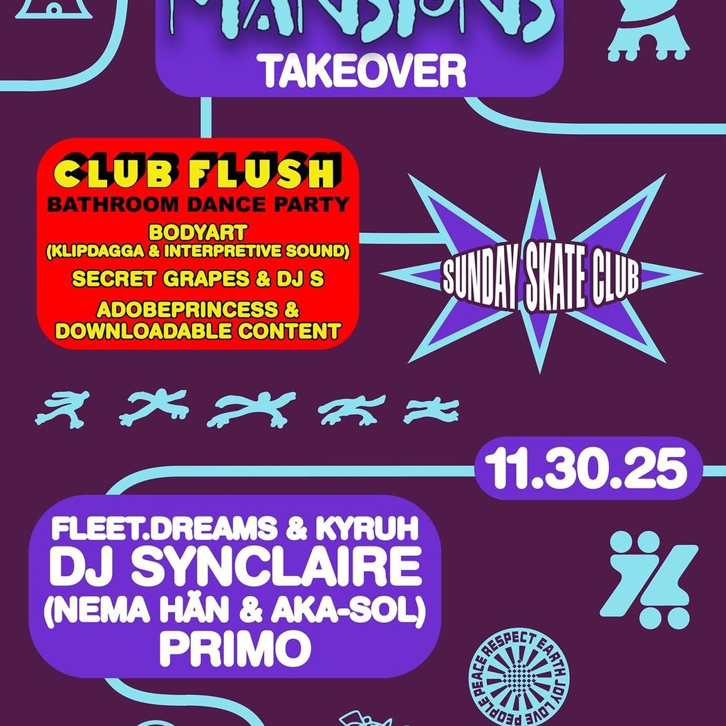 Sunday Skate Club: Mansions Takeover 1