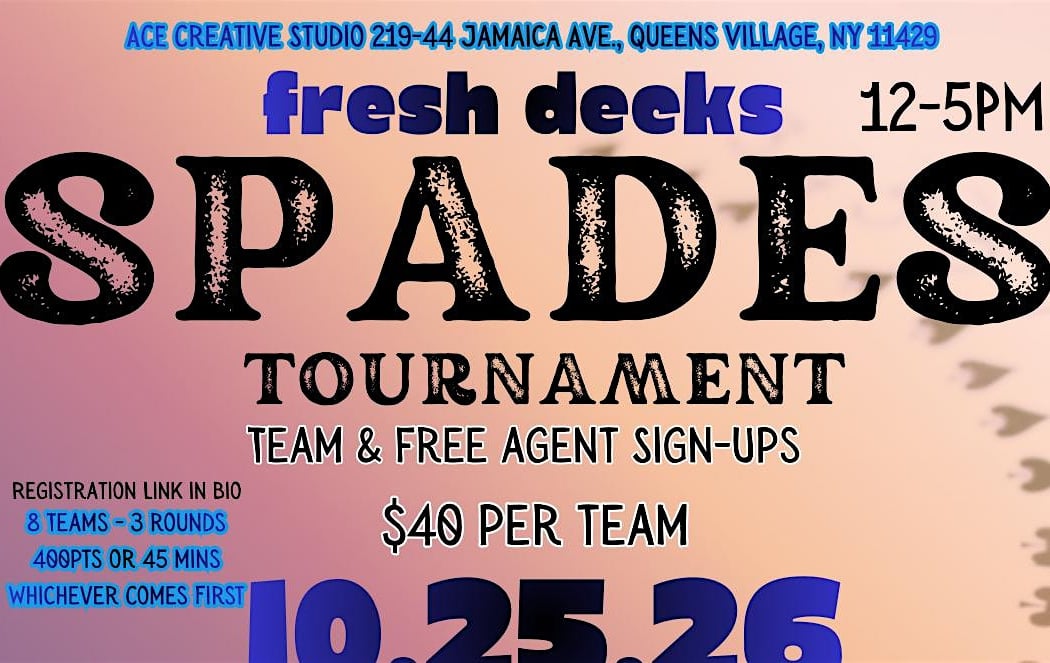 Fresh Decks Spades Tournament - Season 2: Fall Edition