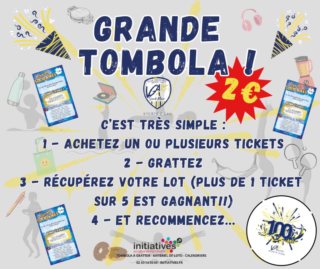 GRANDE TOMBOLA SPORTS D’EAU 1