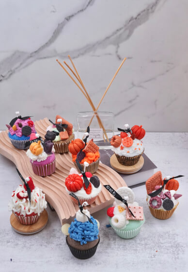 Candle Cupcake Workshop 1