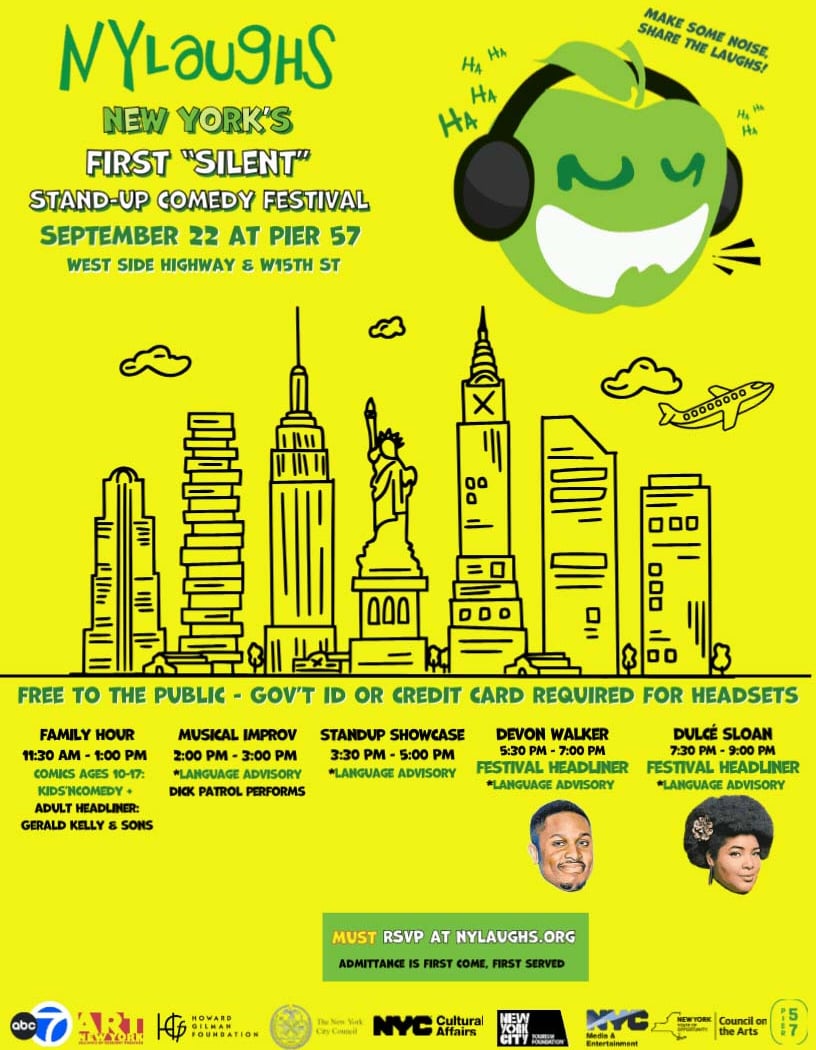 NYC's First Silent Stand-Up Comedy Festival 1