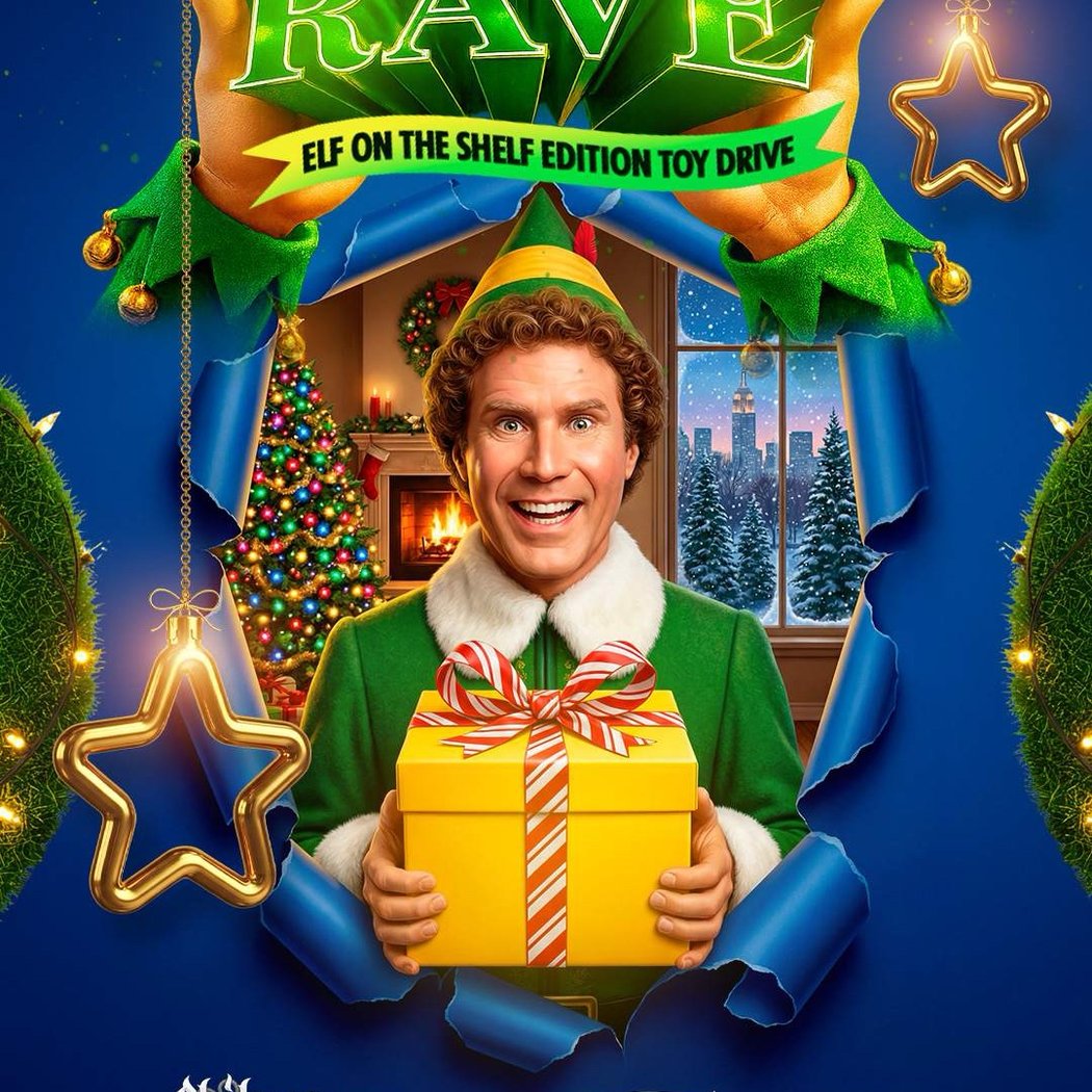 TOY DRIVE Jingle Rave: Elf on the Shelf Edition 1