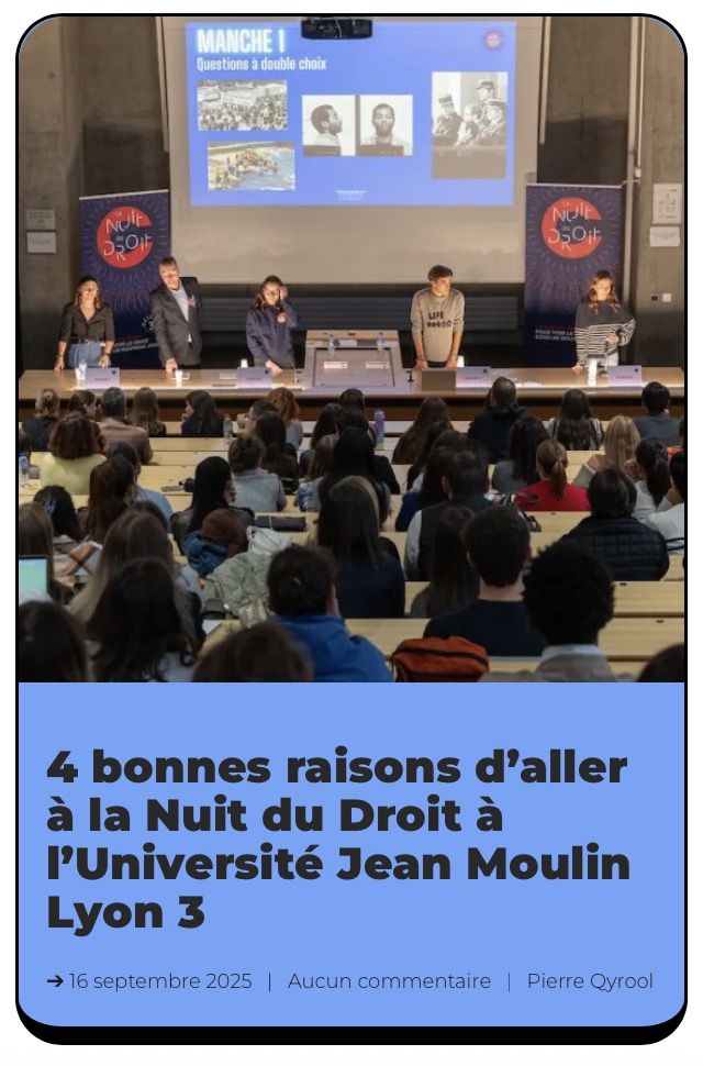 Nuit du Droit 1