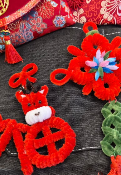 Handmade Chinese New Year Ornaments Workshop 2