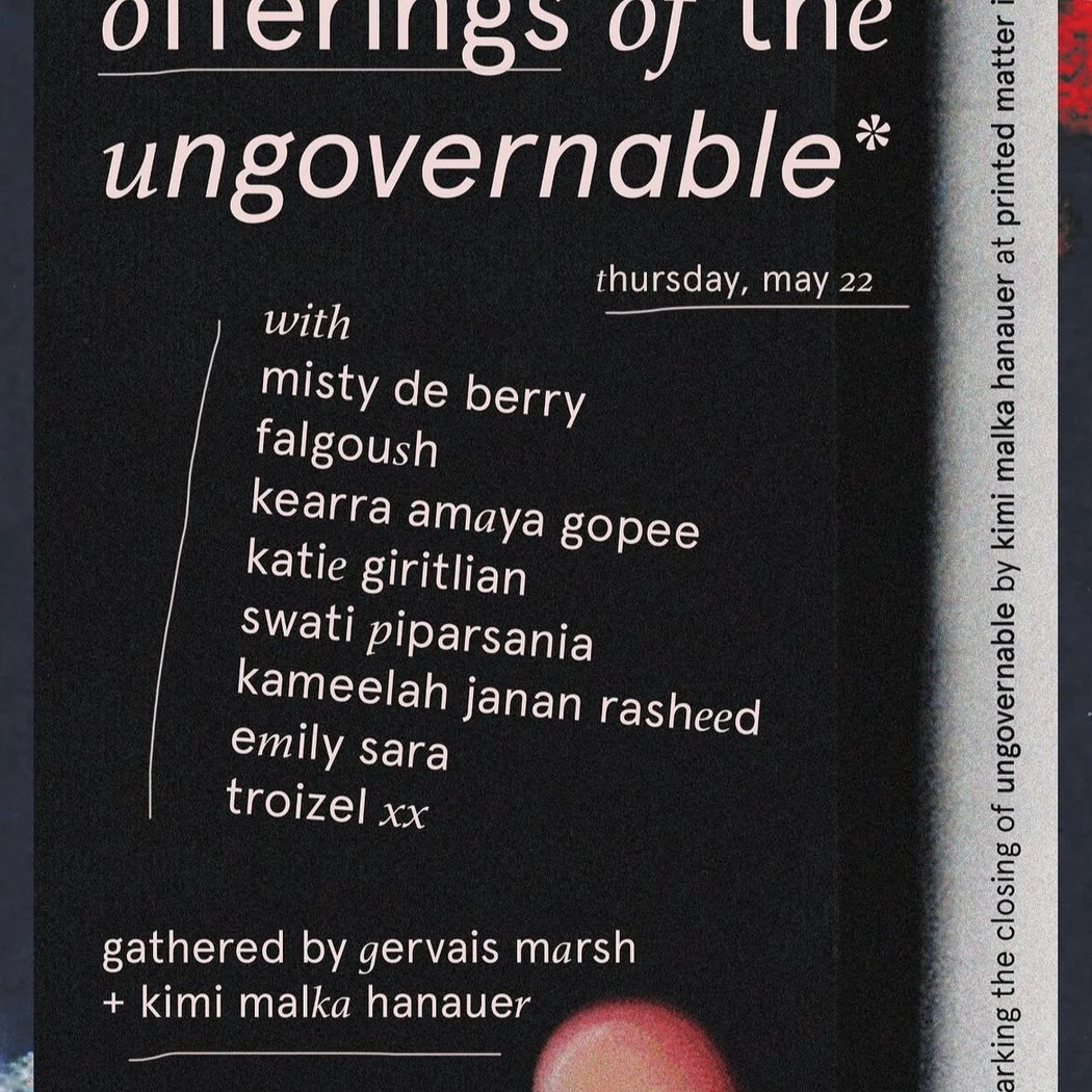 offerings of the ungovernable 1