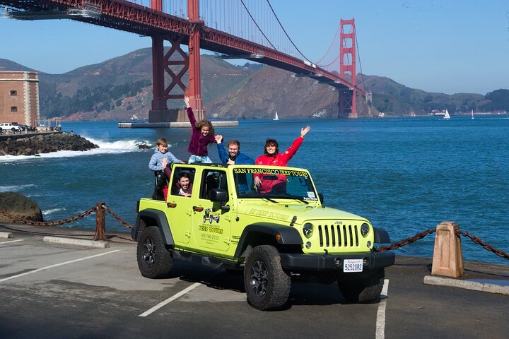 San Francisco Private Group Open-air Jeep Tour 1