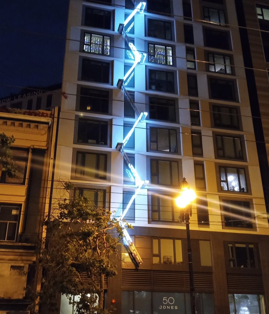 The Ladder (Sun or Moon) by Ivan Navarro 3