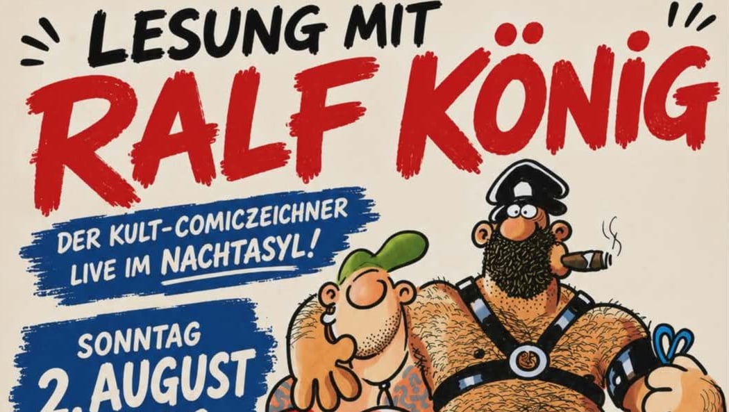 Comic & Lesung mit Ralf König @ DARE! 1