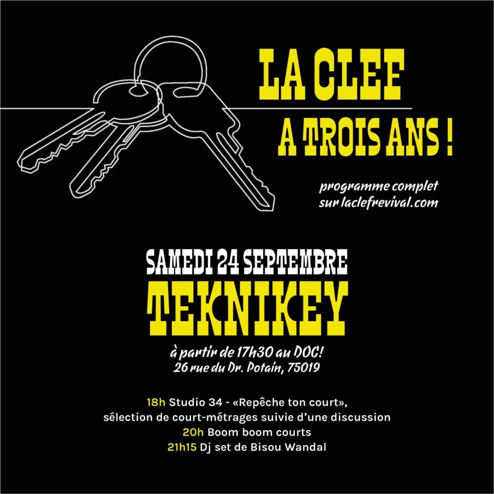 TEKNIKEY – LES 3 ANS DE LA CLEF 1