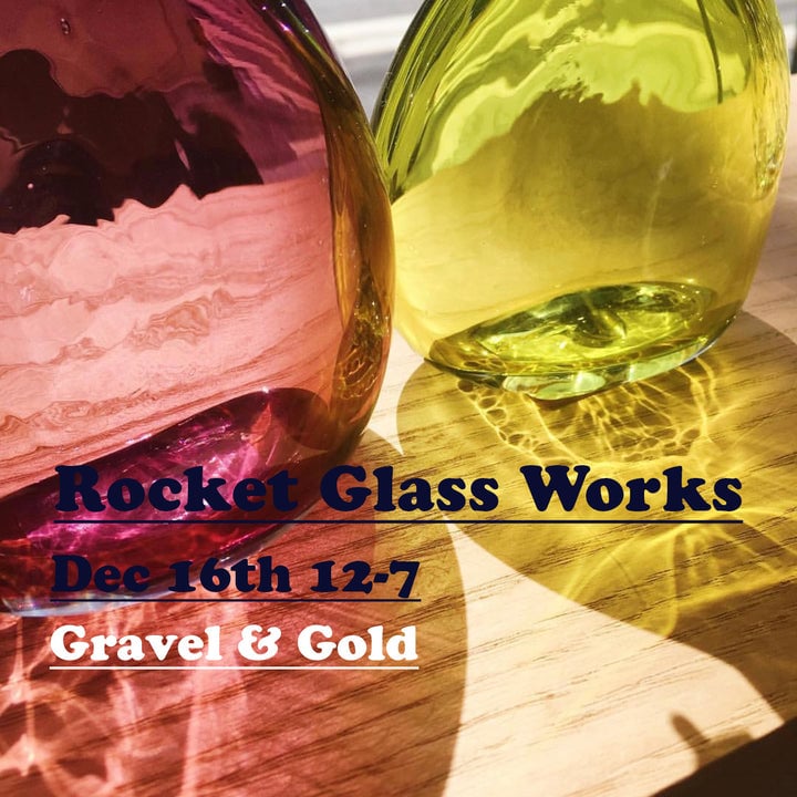 Rocket Glass Works Holiday Sale 1