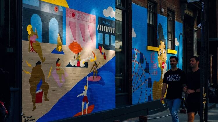 Brooklyn Unplugged Tours + Graffiti Art 2