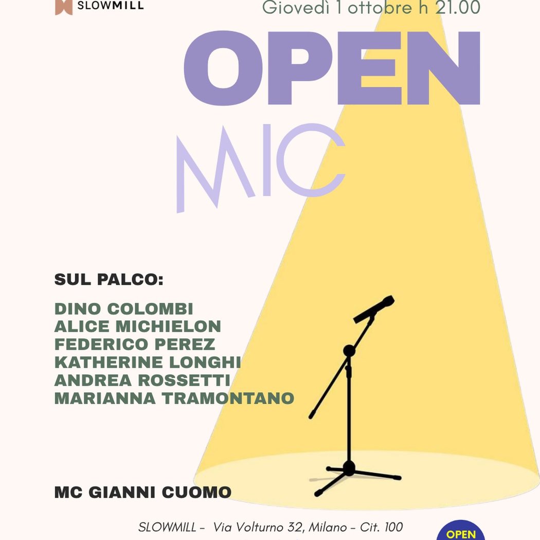 OPEN MIC 1