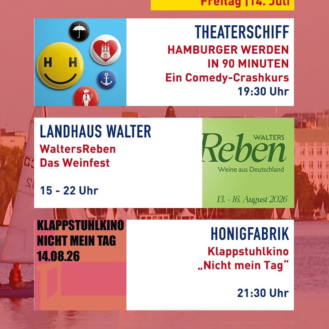 HAMBURGER WERDEN IN 90 MINUTEN Ein Comedy-Crashkurs 1
