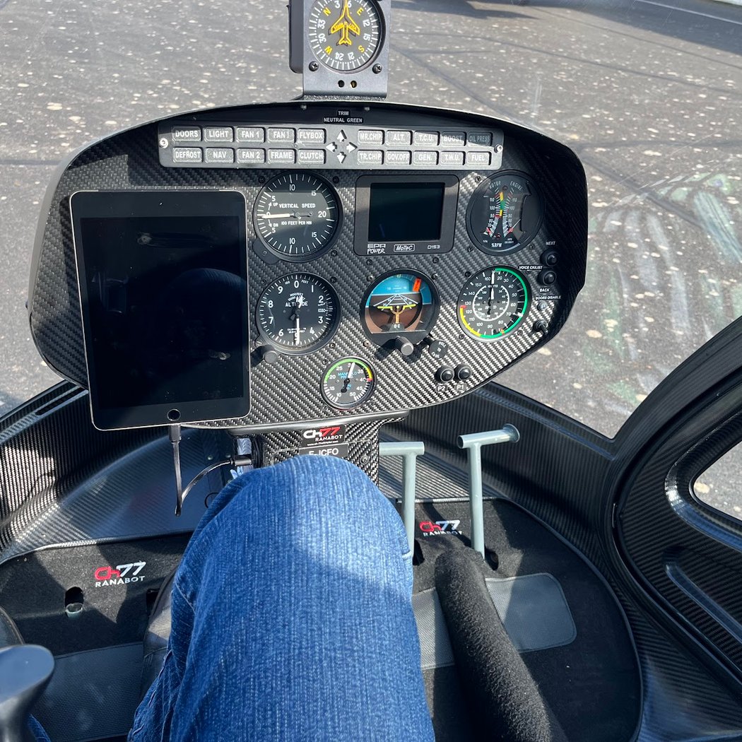 Aero Light Helico School Steering Helicopter Ulm 4