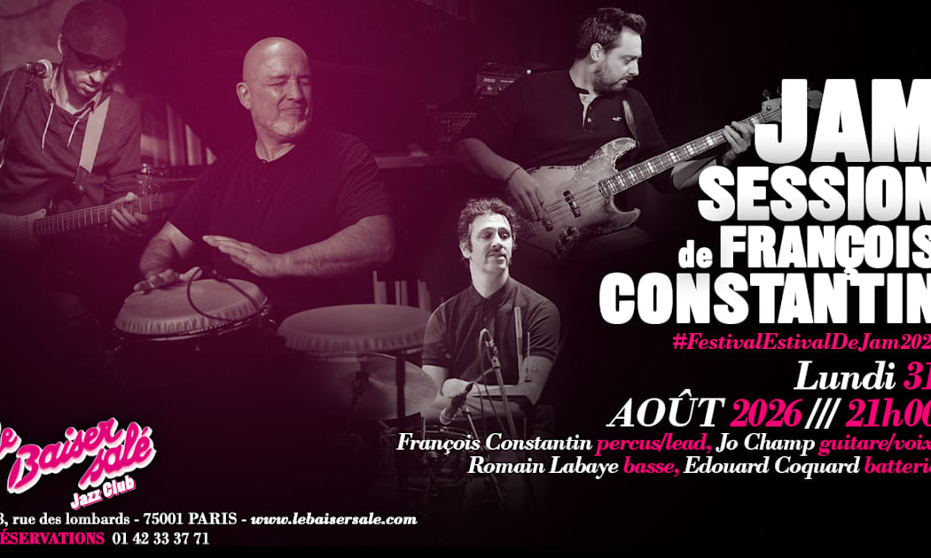 Jam Session de François Constantin – Spéciale Blues Funk 1