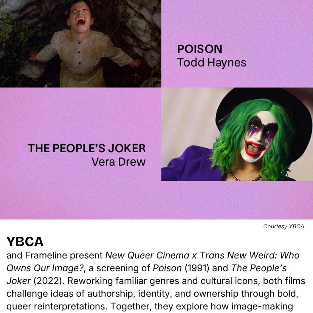 New Queer Cinema x Trans New Weird: Who Owns Our Image? 1