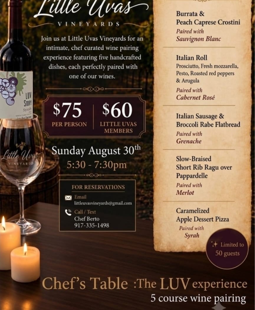 Chef's Table: The LUV Experience