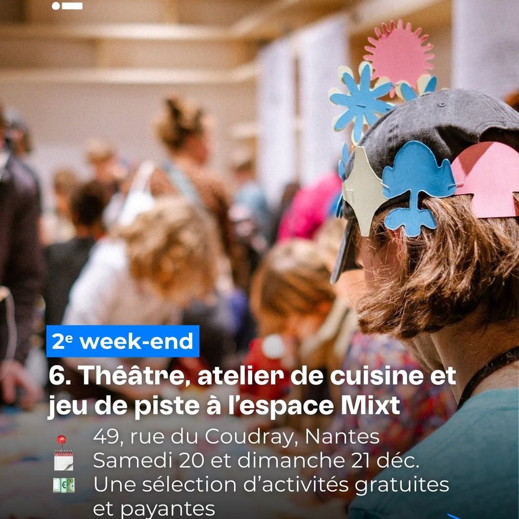 Théâtre, atelier de cuisine et jeu de piste 1