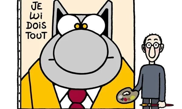 Geluck Exhibits Le Chat 1
